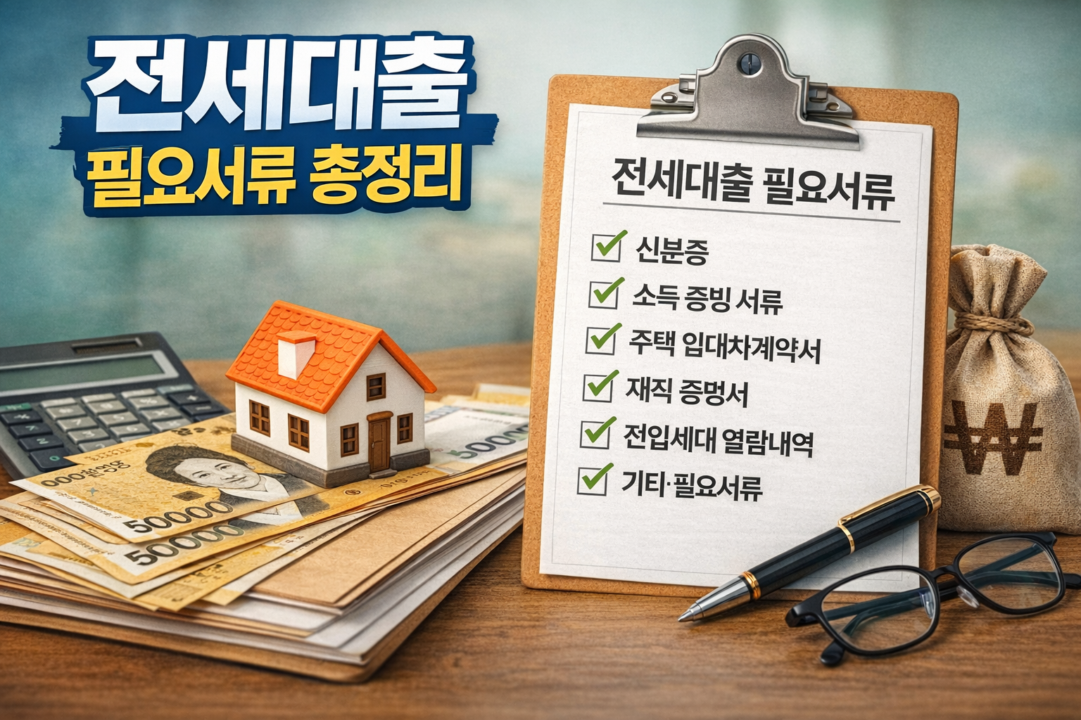 전세대출 필요서류