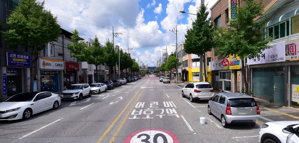 강영숙 미용실 근처 노상 주차 구역