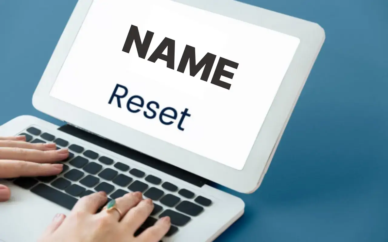 이름 변경(Name Reset)을 위한 온라인 개명 절차 상징 이미지 ❘ 이름 개명, 개명 절차, 개명 후 체크리스트