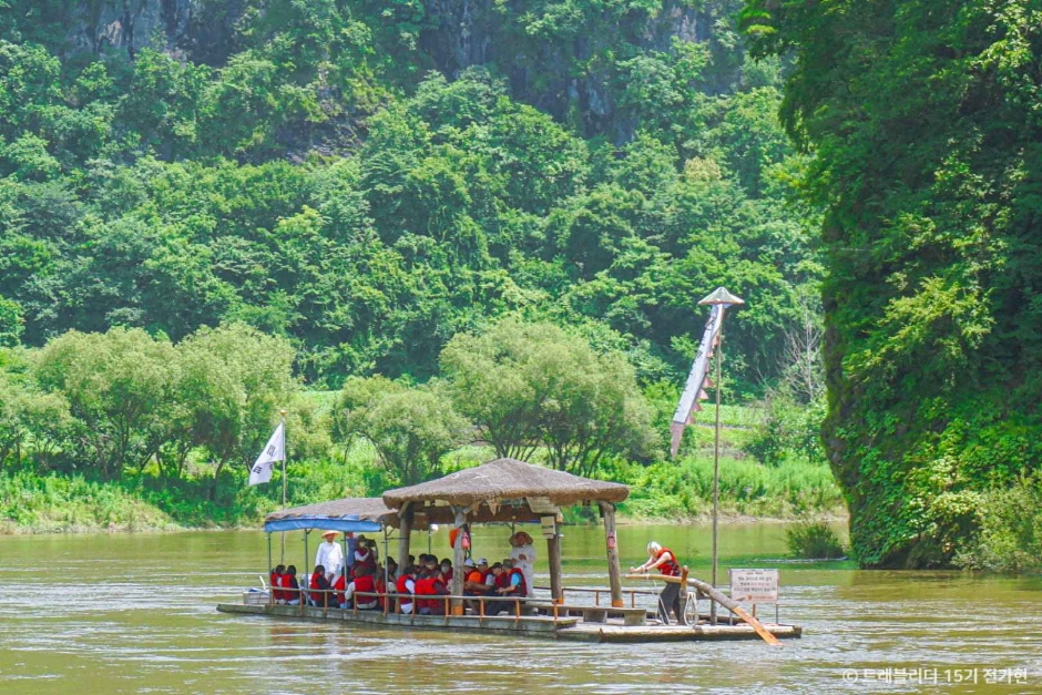 선암마을 뗏목체험