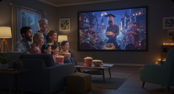 OTT에서 즐기는 가족 영화 추천 TOP 7 – 주말에 딱 좋은 전 연령 콘텐츠