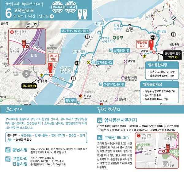 고덕산 6코스