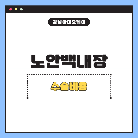 노안백내장