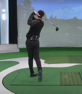 드라이버 헤드스피드와 각도 비거리 상승 관계