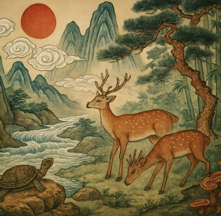 십장생 그림, 집에 두면 정말 오래 살까? (풍수 인테리어)