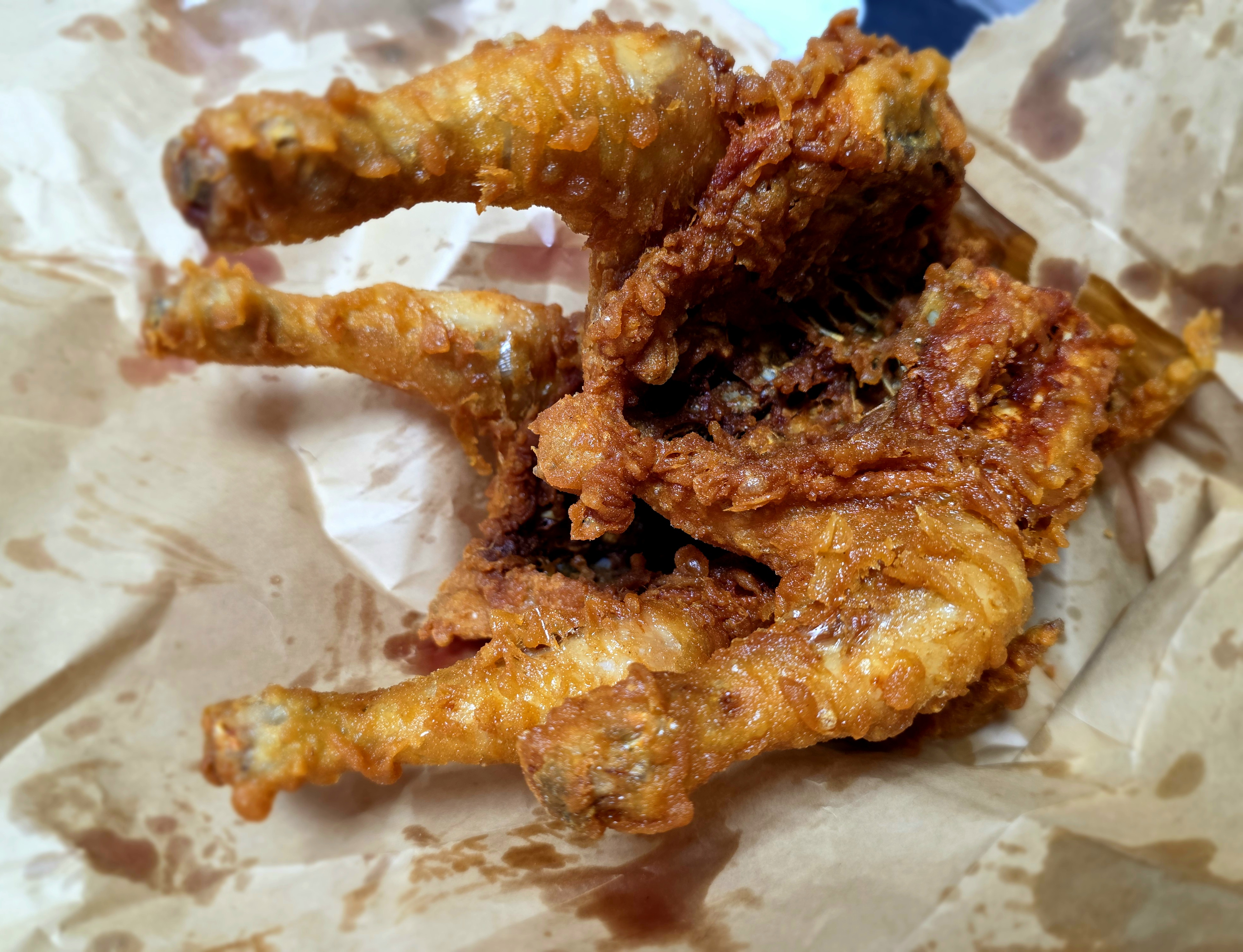 치킨-두-마리가-왔어요.