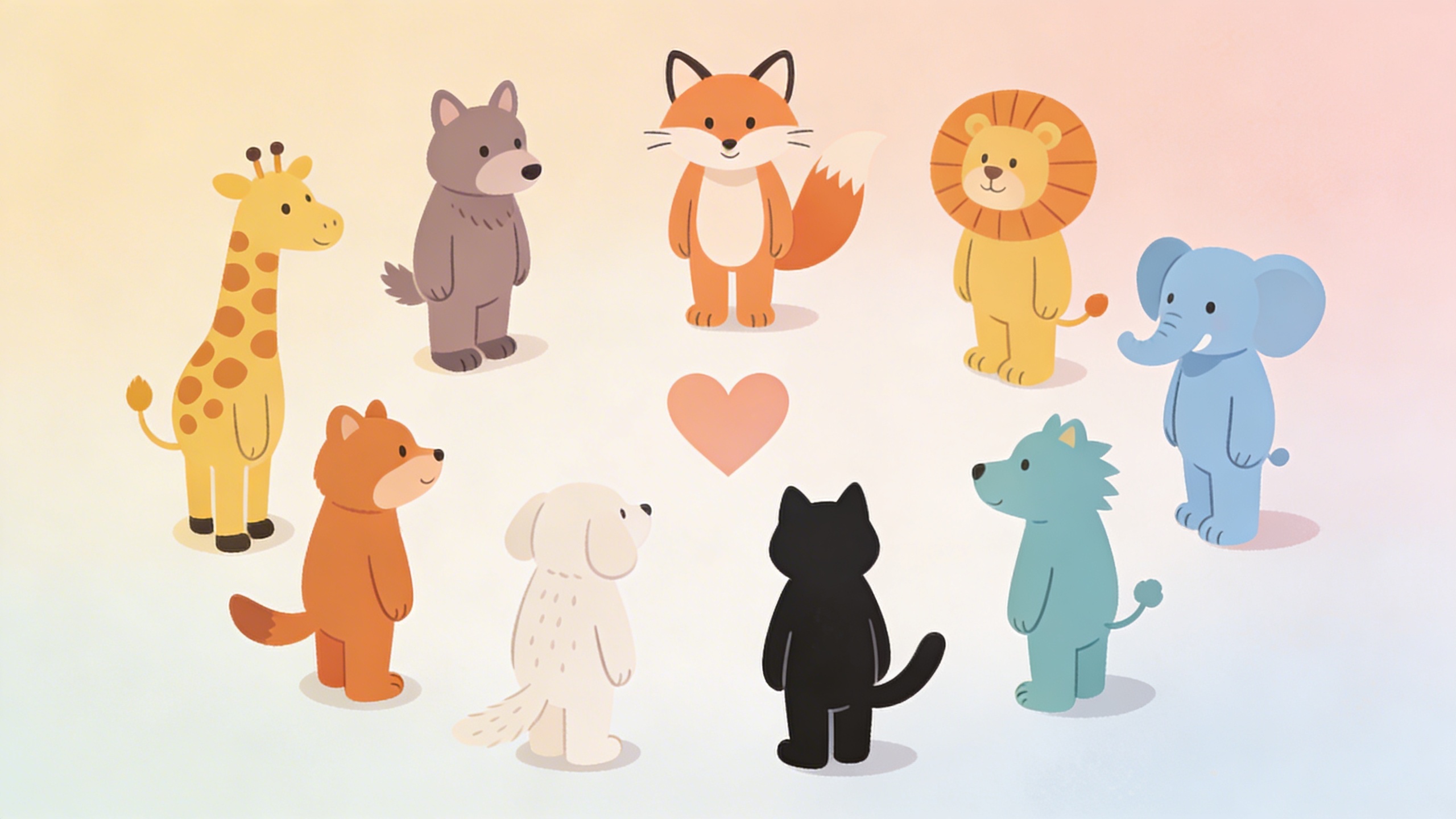 16가지 MBTI 동물 캐릭터