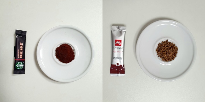 스타벅스_다크로스트_아메리카노와_일리_인텐소_스틱커피_비교