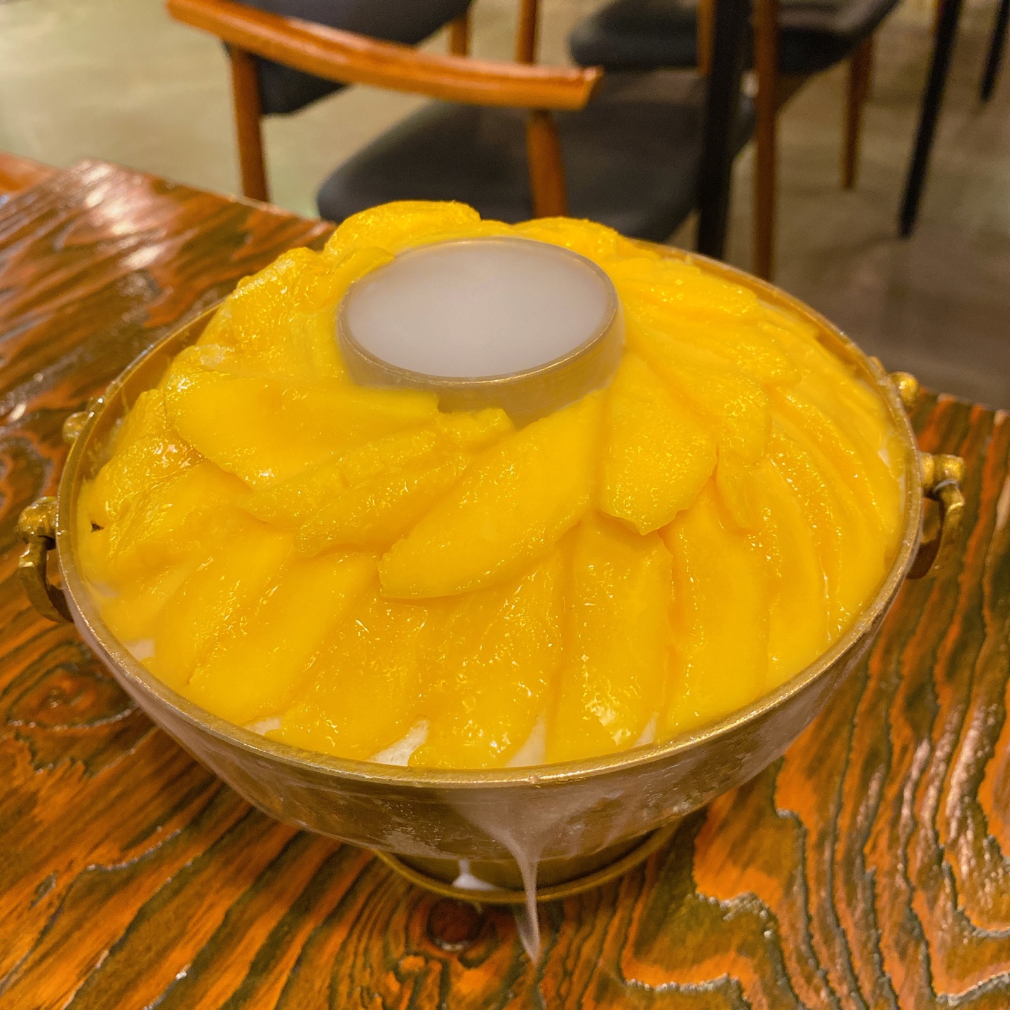 제주 누웨마루거리 신선로 눈꽃 빙수 망고홀릭 카페