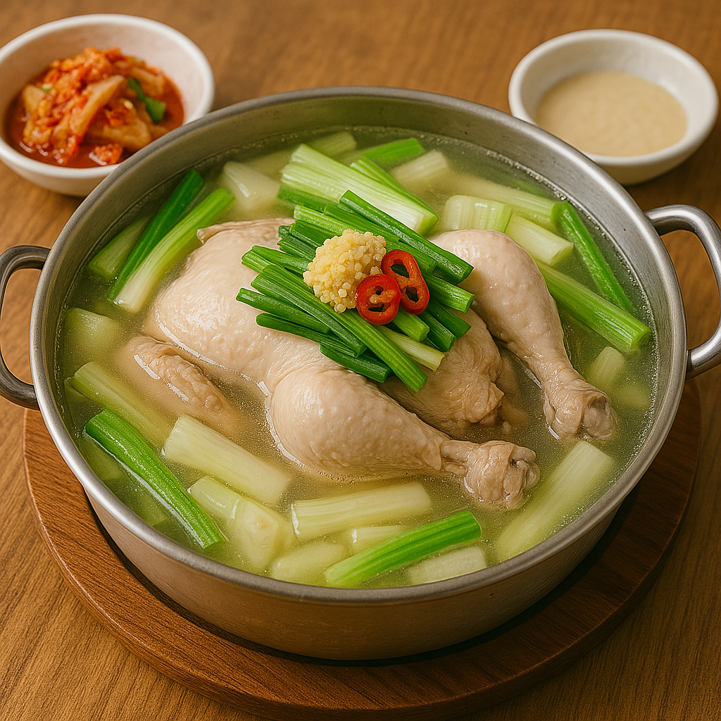 닭한마리로 칼국수부터 죽까지!
