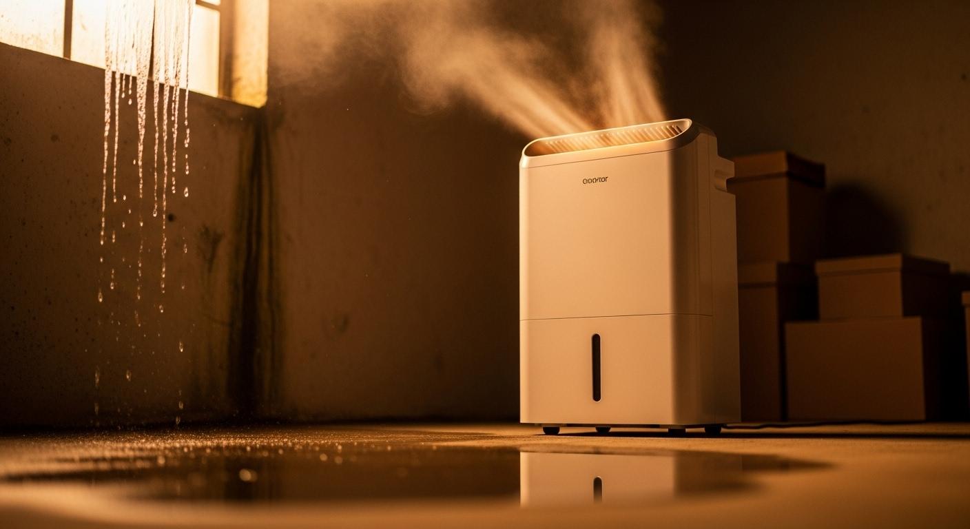 제습기 뜨거운 이유