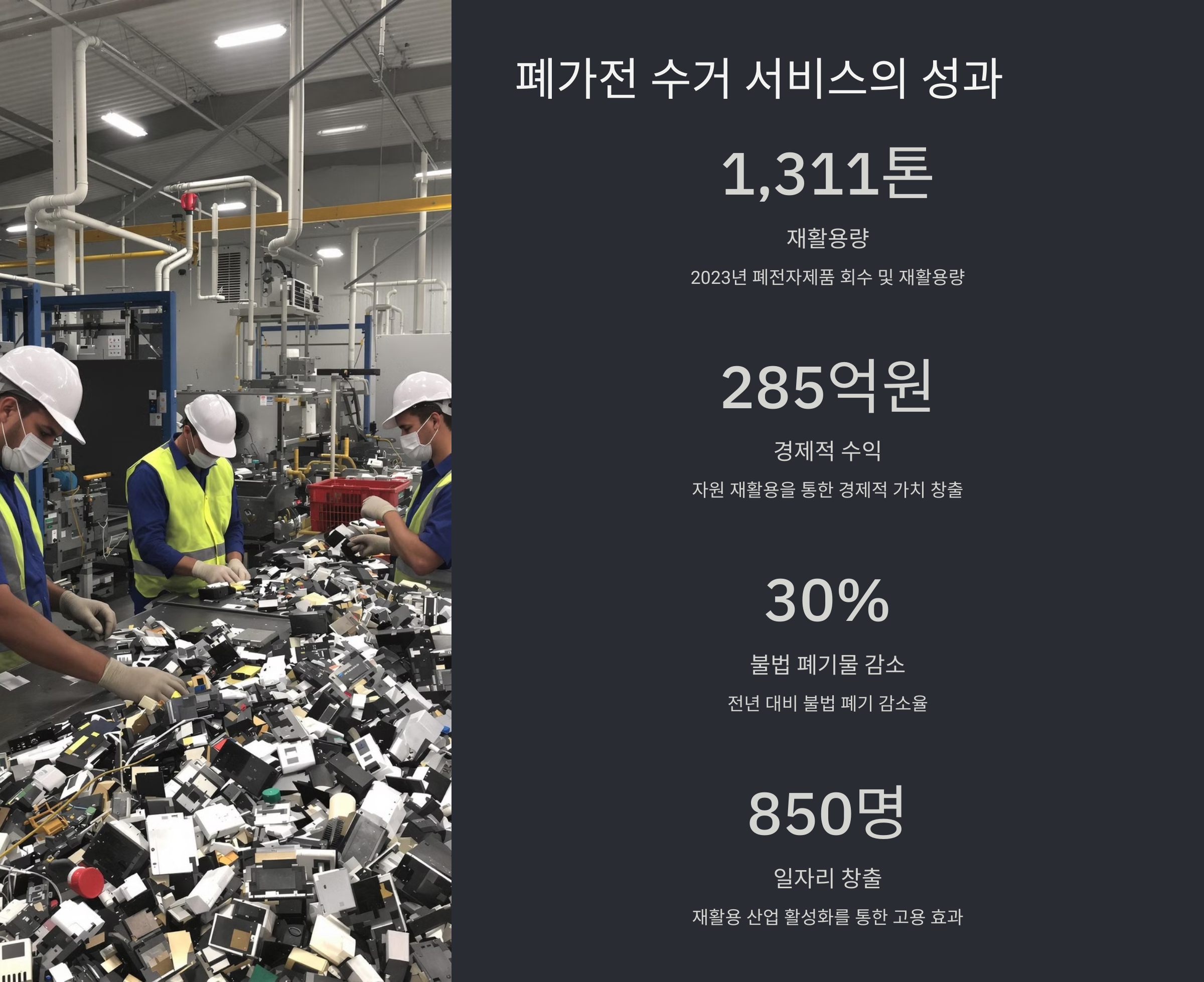 폐가전 수거 예약센터 이용 방법과 꿀팁