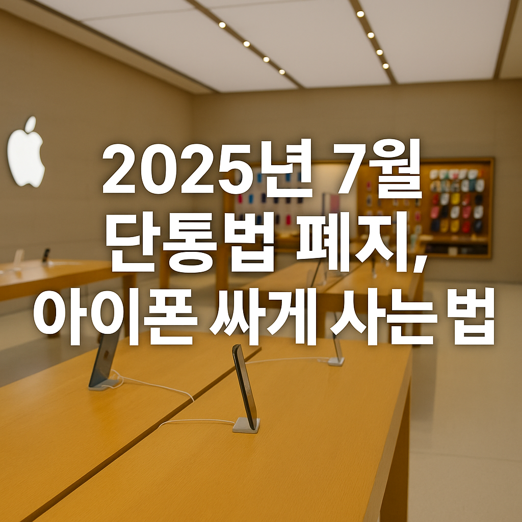 단통법-폐지-아이폰-싸게-사자