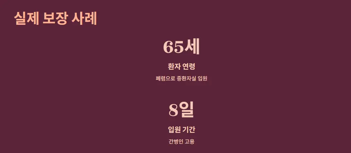 DB 간병인 보험&amp;#44; 중환자실 간병비&amp;#44; 어떻게 보장 받을 수 있을까?