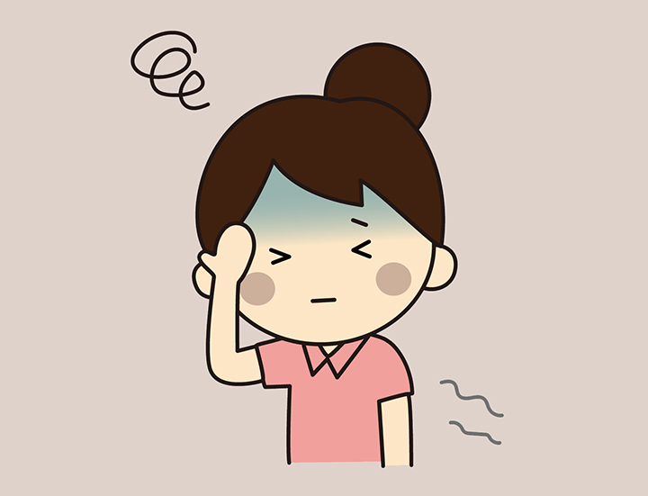 어지러움으로-힘든-여성