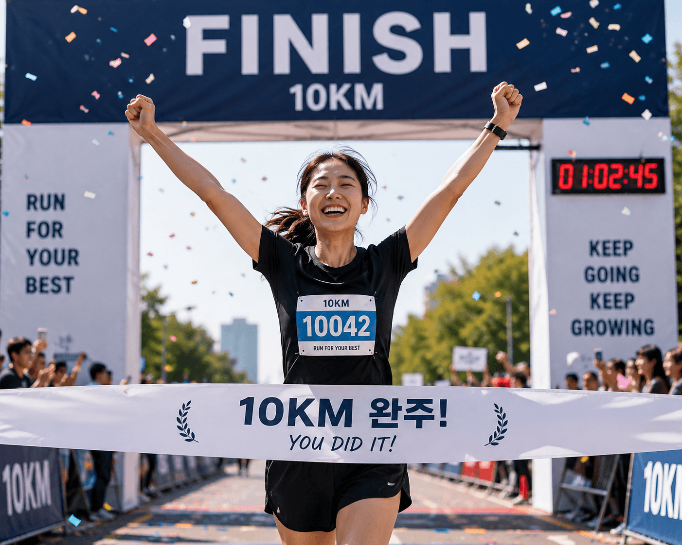 10km 러닝 완주법, 빌드업, 구간별 페이스 전략