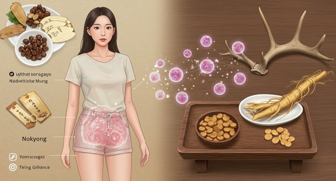 황기, 녹용, 인삼 같은 보익약과 엑소좀