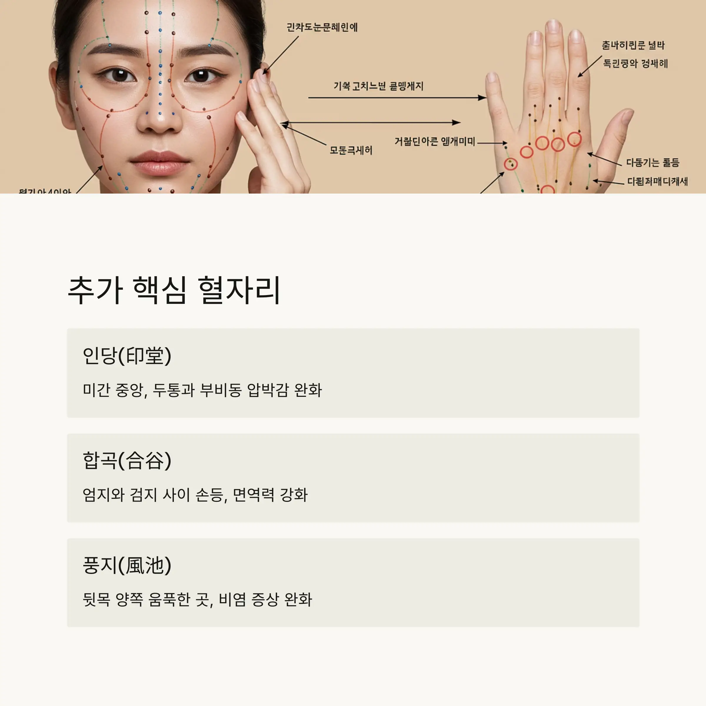 🧘&zwj;♀️ 코막힘 완화 자세법