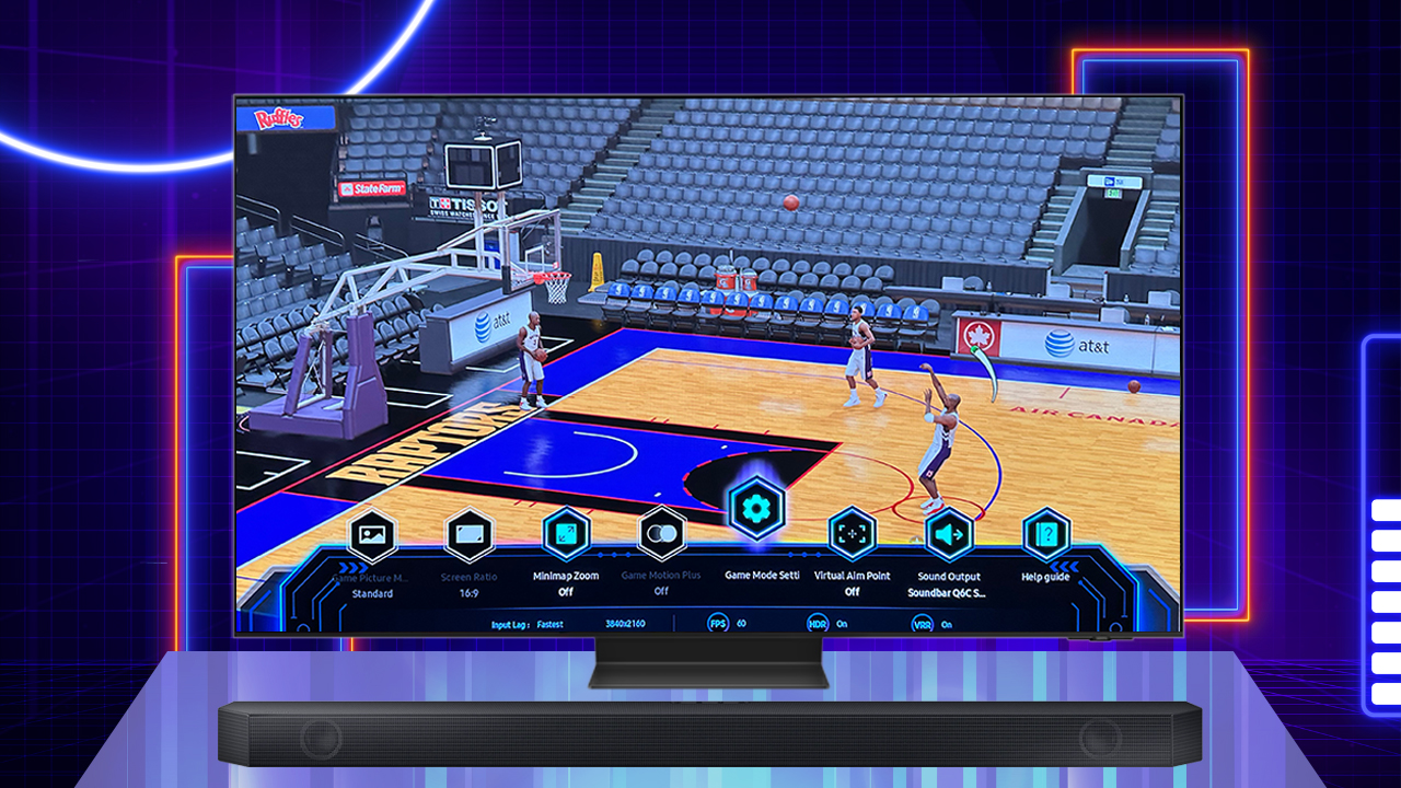 삼성 HW-Q600C Q 사운드바를 통해 엔터테인먼트를 '느껴보세요'