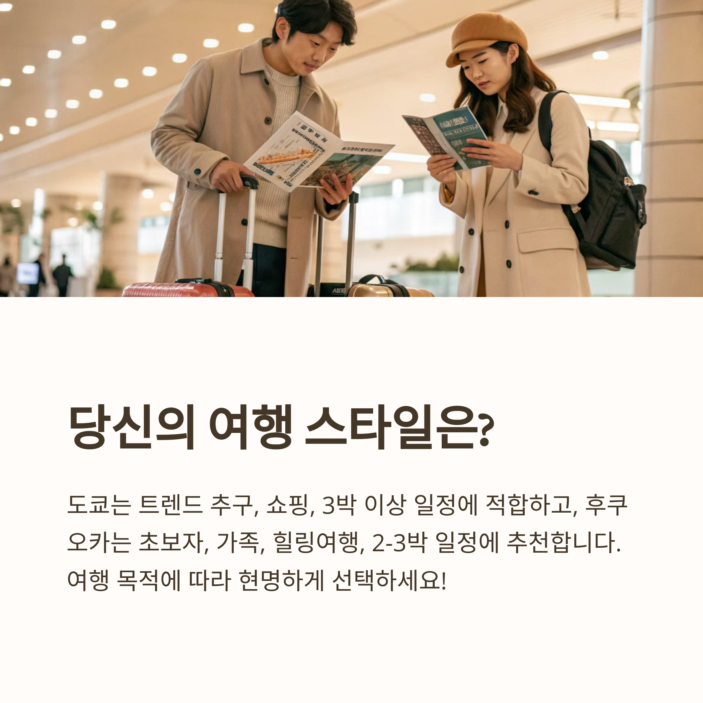 당신의 여행 스타일은?