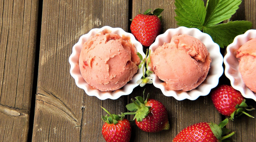 아기를 위한 건강한 아이스크림 만들기