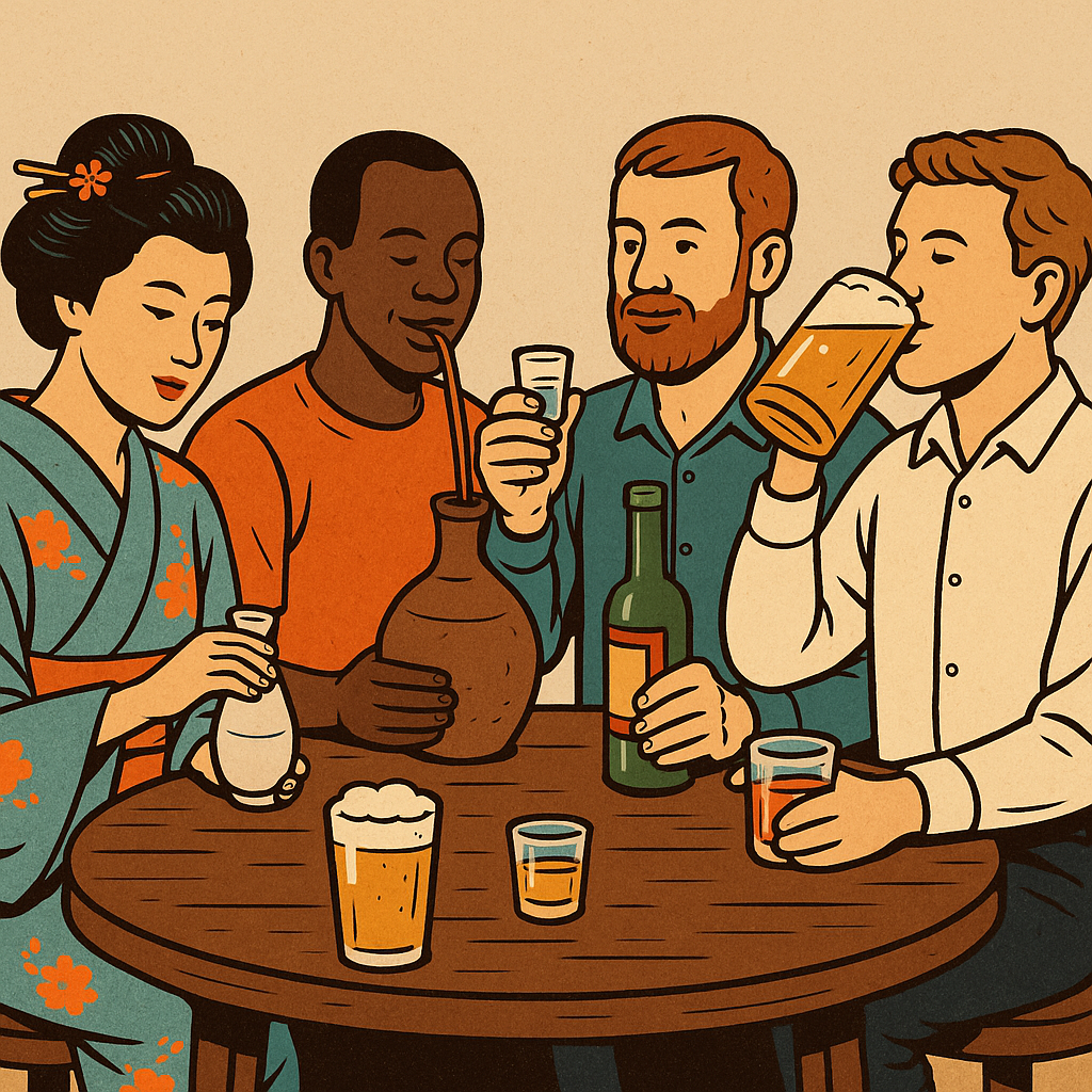 세계 특이한 술 문화 BEST 3 ㅣ 일본, 아프리카, 러시아 술 문화 총정리