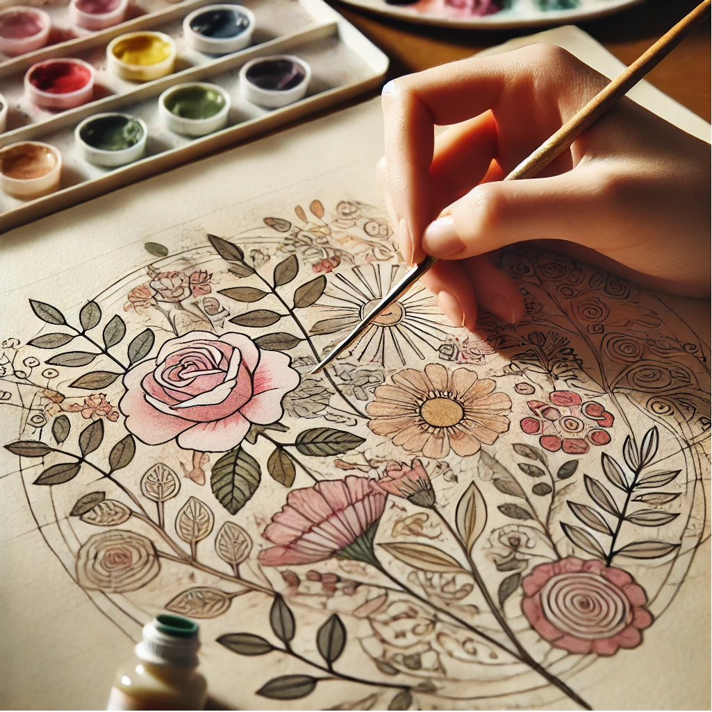 아트 테라피의 새로운 방향 : 컬러와 붓터치로 스트레스를 해소하다