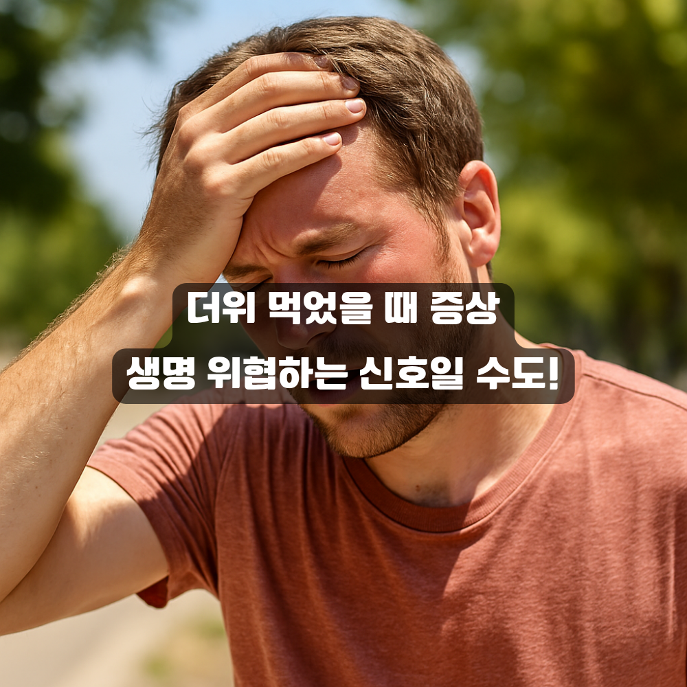 더위 먹었을 때 증상