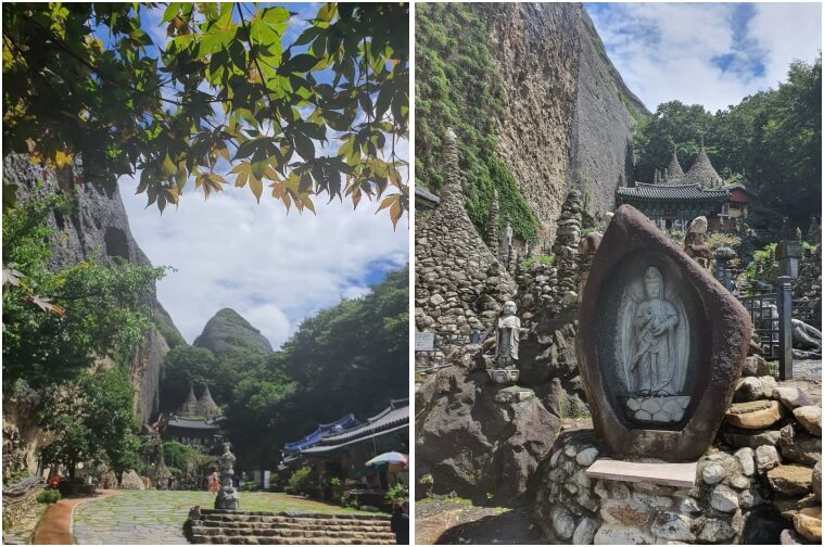 돌아오는길 탑사