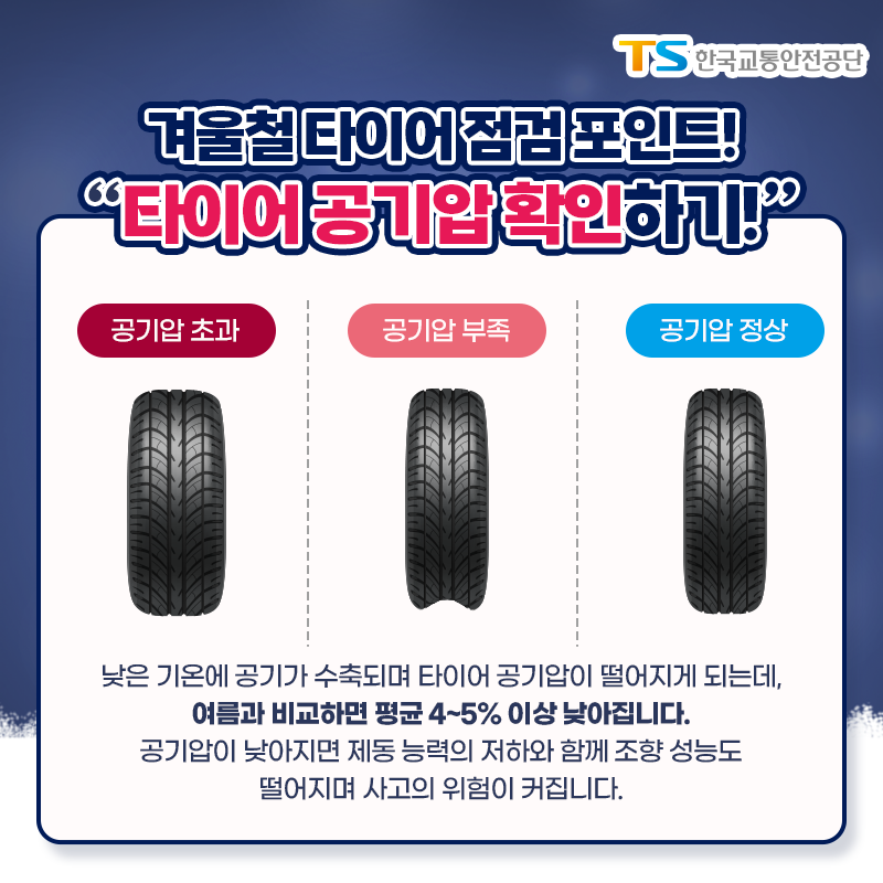 겨울철 타이어 관리