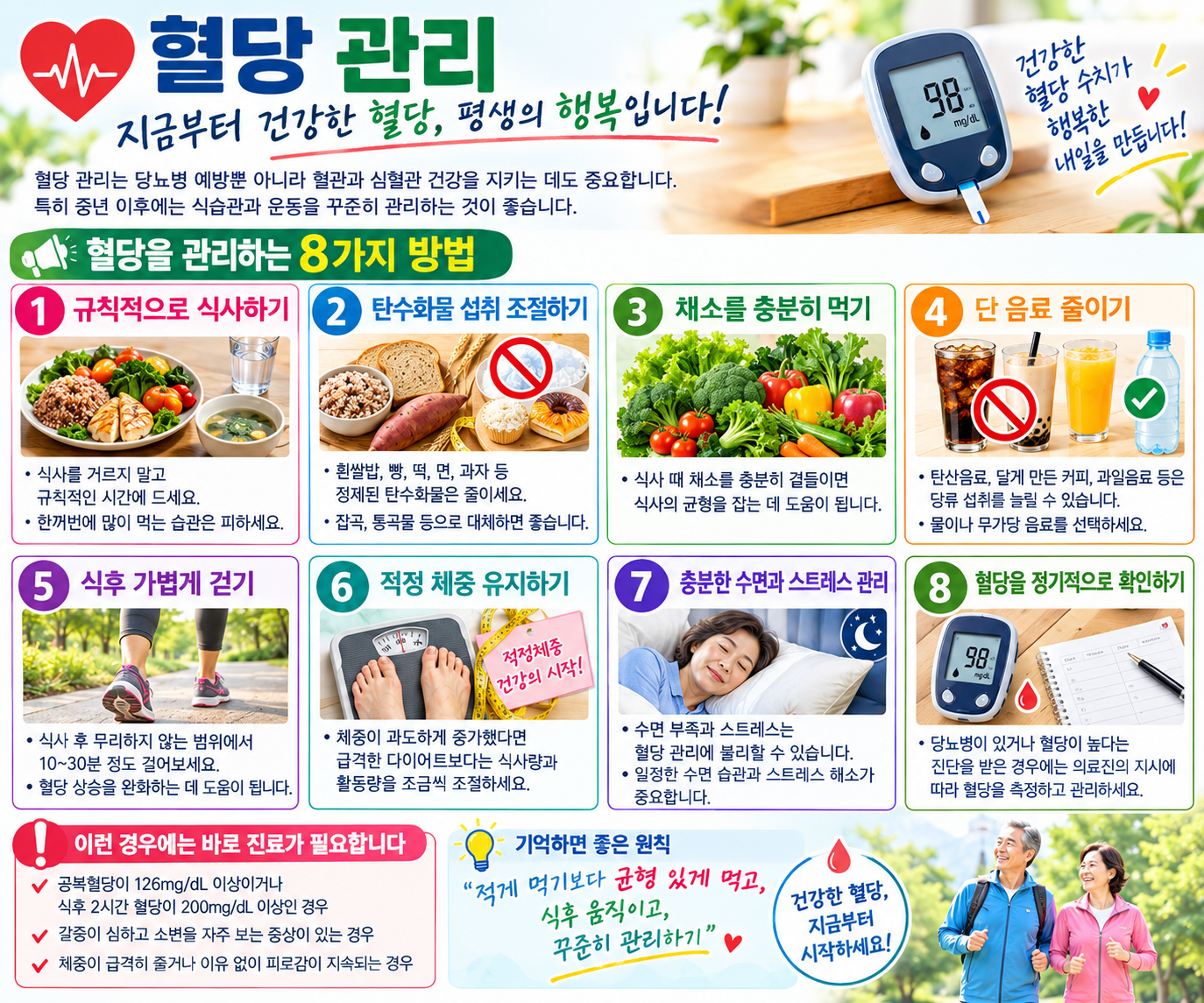 혈당 관리
