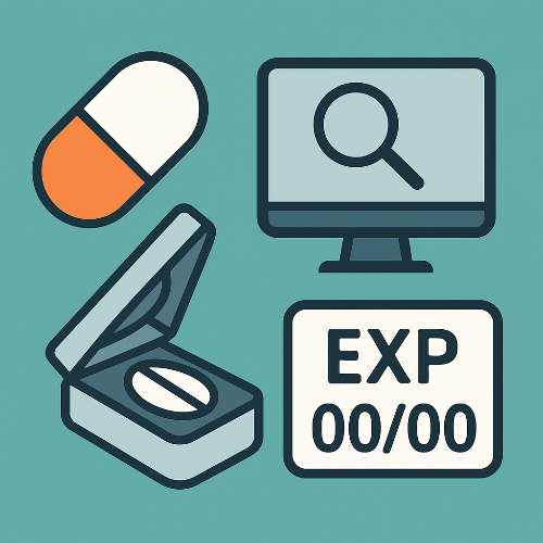 알약 다운로드, 검색, 커팅기, 유통기한
