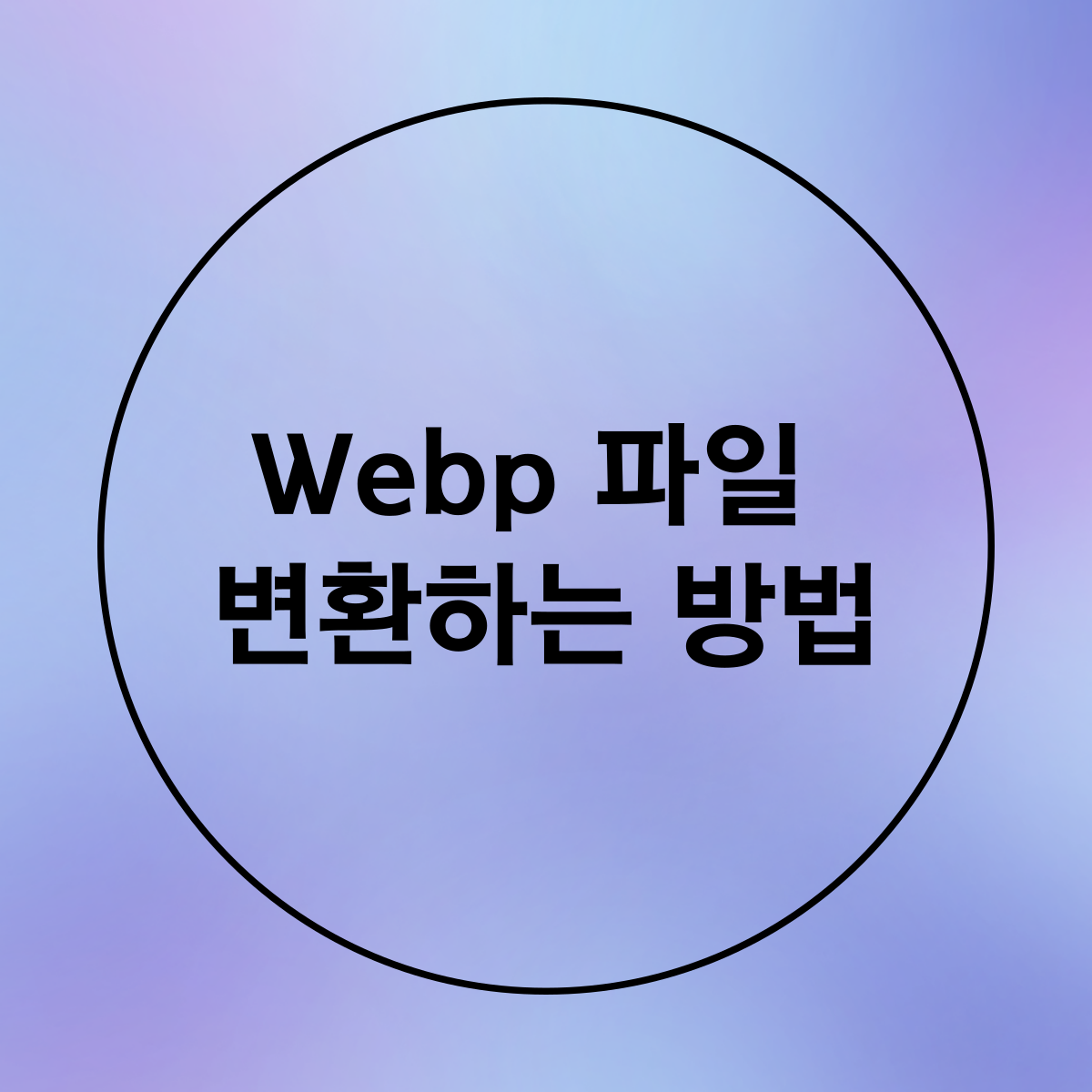 webp 변환