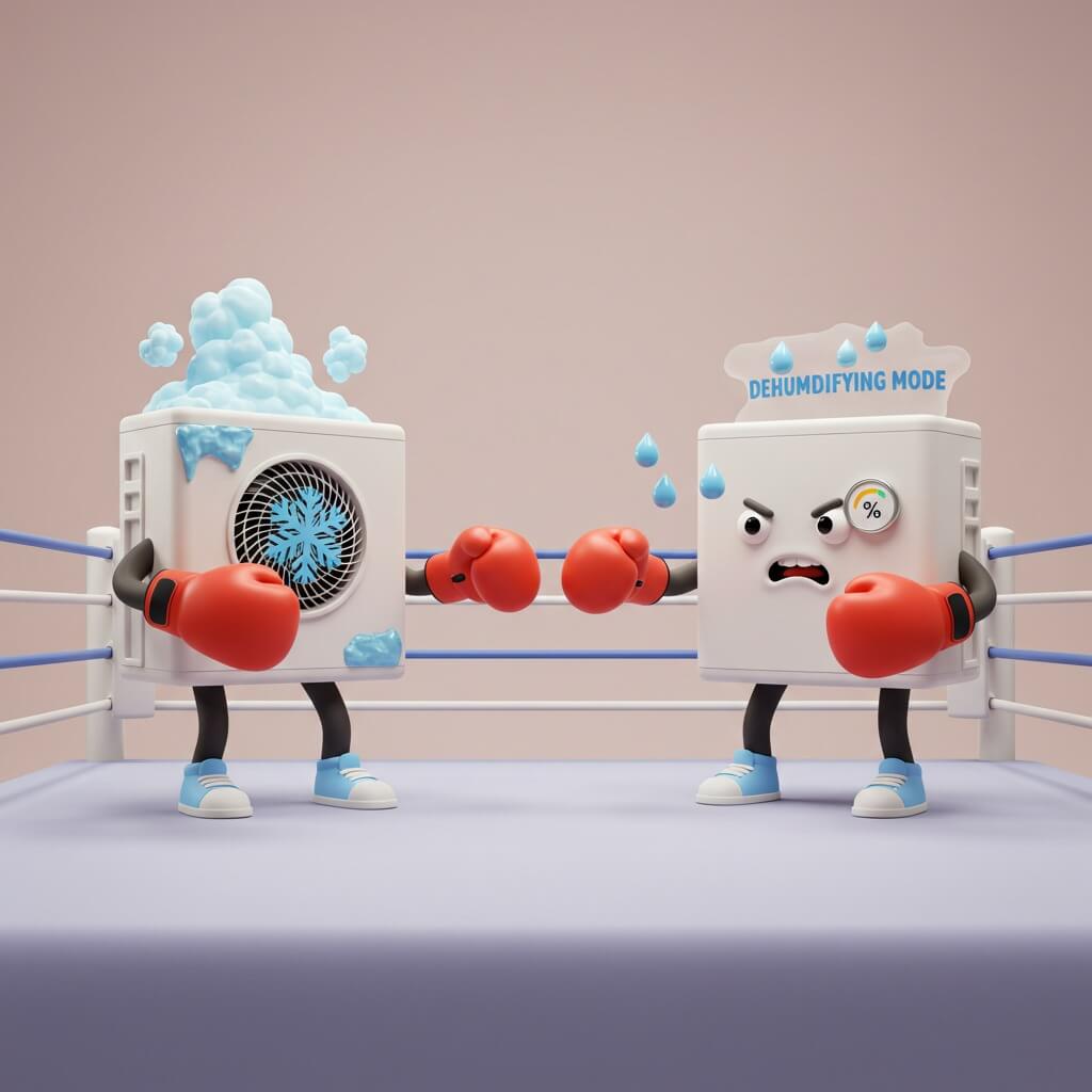 에어컨 냉방 vs 제습, 전기세 비교 결과: 이렇게 사용하면 됩니다!