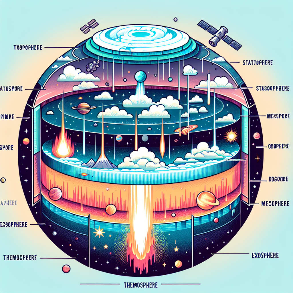 대기권의 단면도