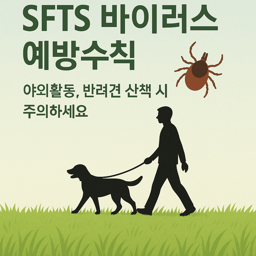 SFTS바이러스 예방수칙