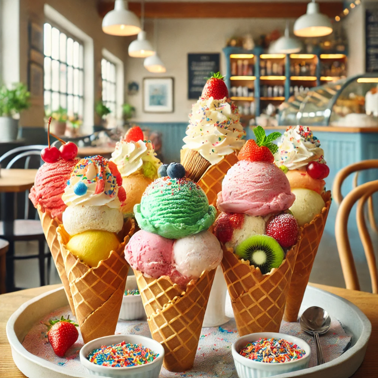 아이스크림 관련 사진