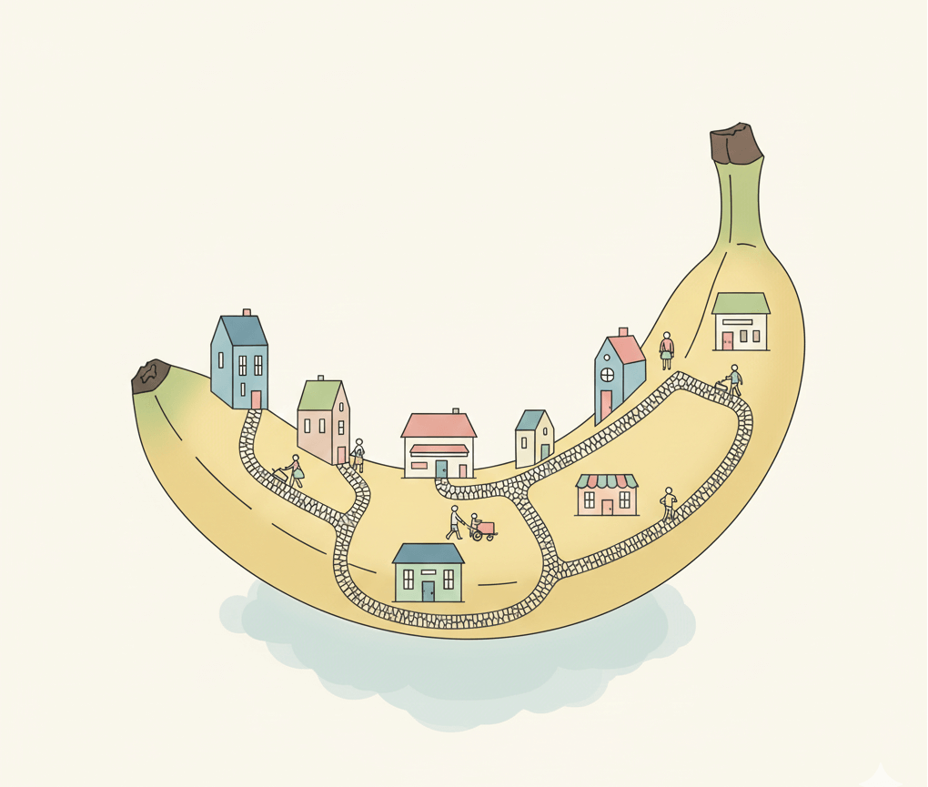 나노바나나의 풍경 상상 지도