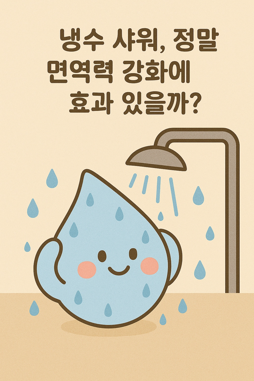 냉수 샤워, 정말 면역력 강화에 효과 있을까
