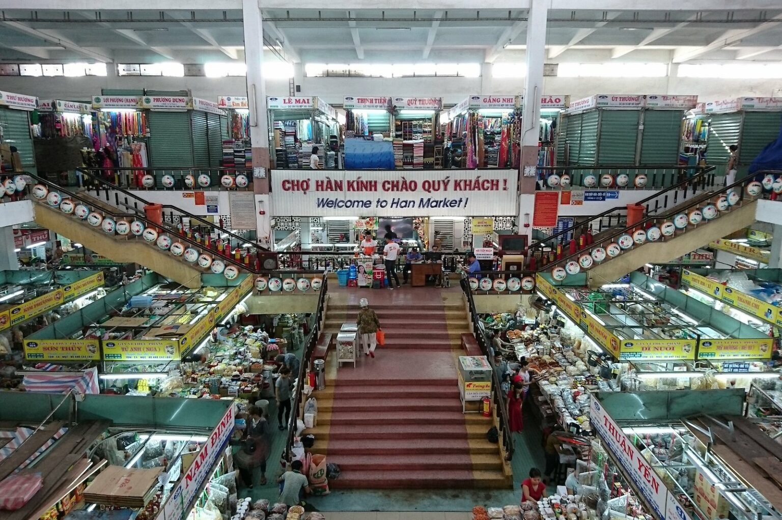 다낭 한시장 내부