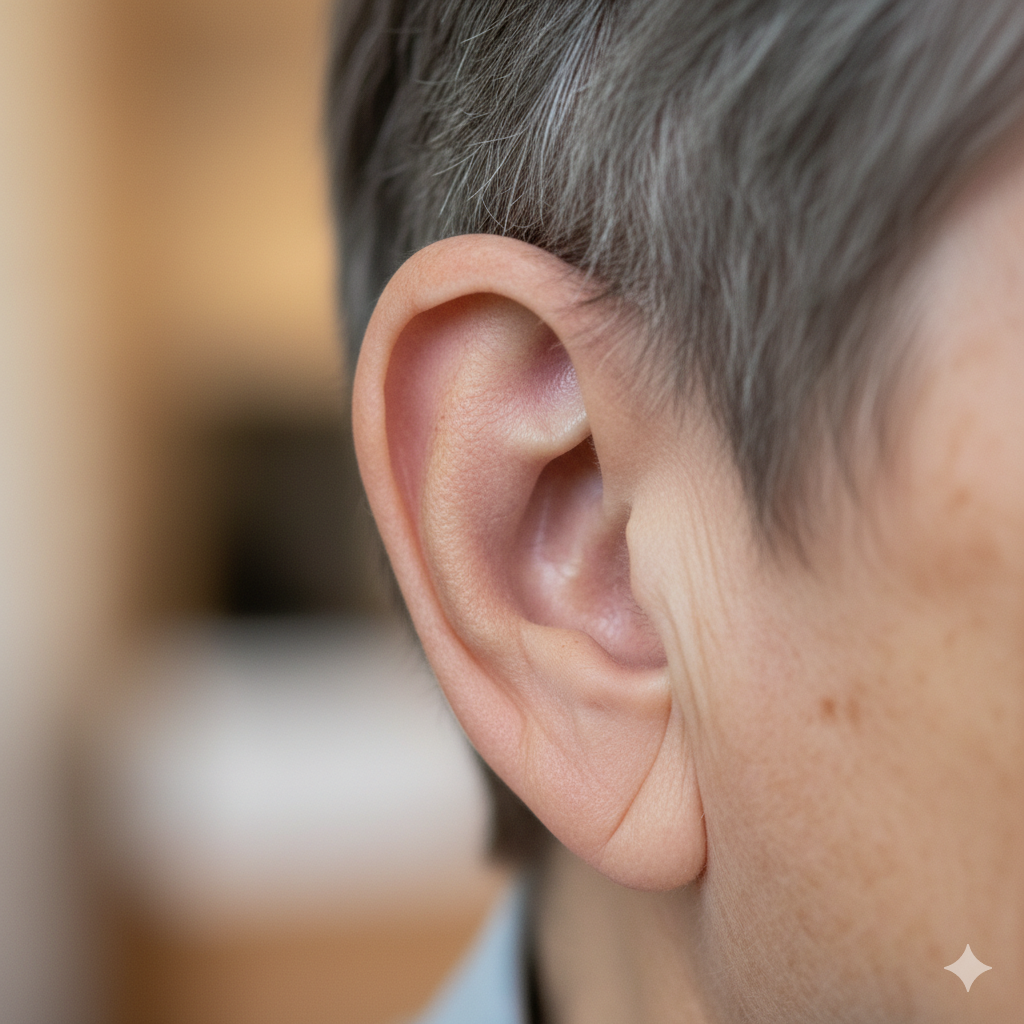 귓볼주름 사진 1