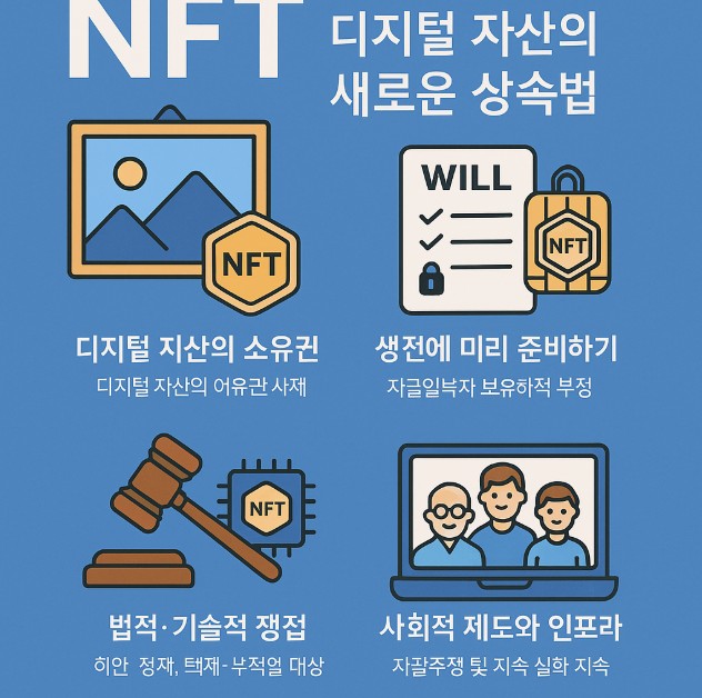 NFT와 디지털 유산: 디지털 자산의 새로운 상속법
