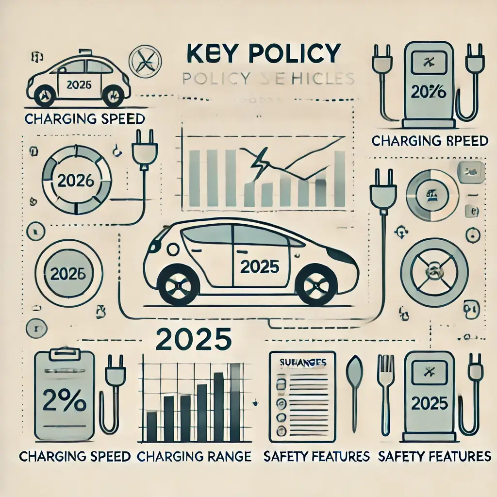 2025년 전기차 보조금 정책 변화 인포그래픽