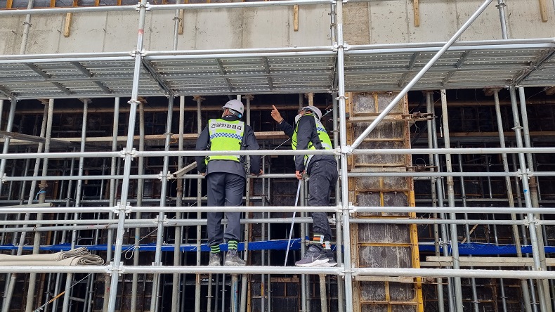 "건설현장에서 가장 많이 발생하는 점검 지적사항은?' 국토안전관리원