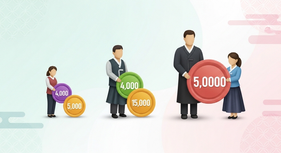 차등 지급 이미지