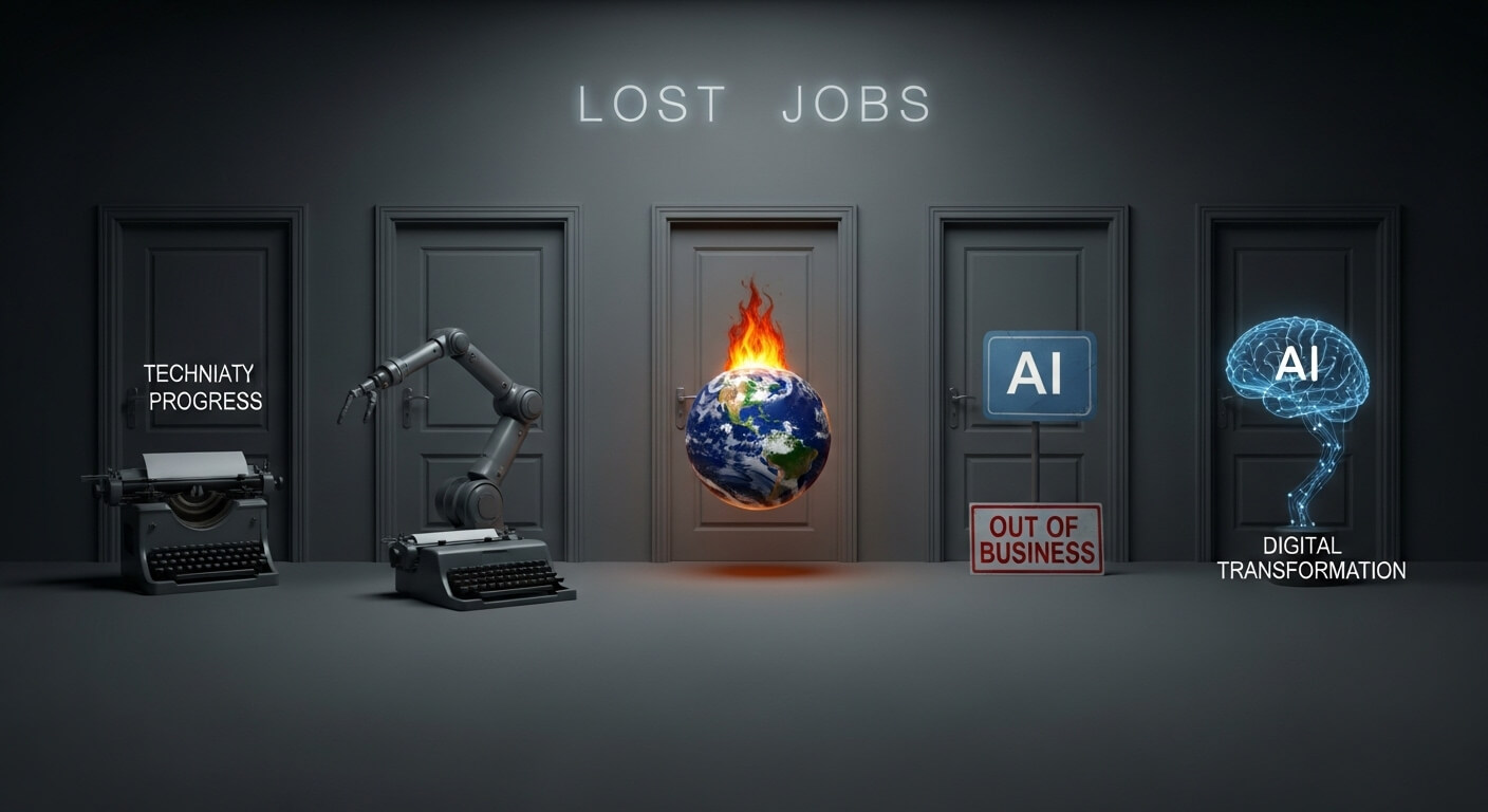 직업이 사라지는 5가지 주요 원인 – 변화하는 노동 생태계의 진실 관련 사진