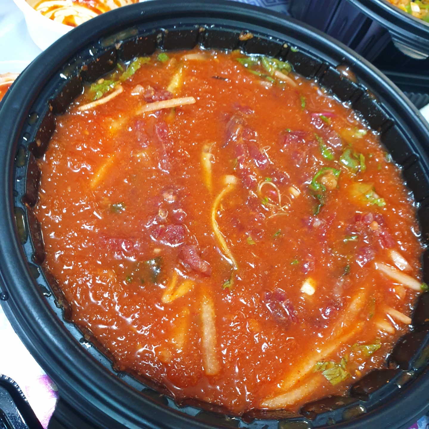 육회물회_소주안주