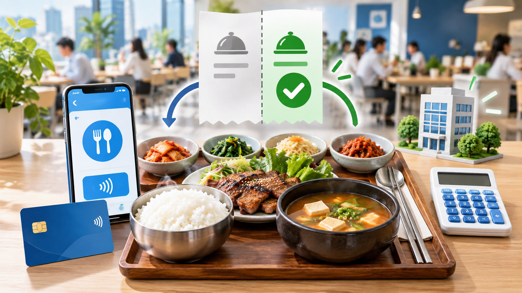 중소기업 직장인 '든든한 한 끼' 지원 대상과 이용 방법 총정리 (점심 식비 50% 절약)