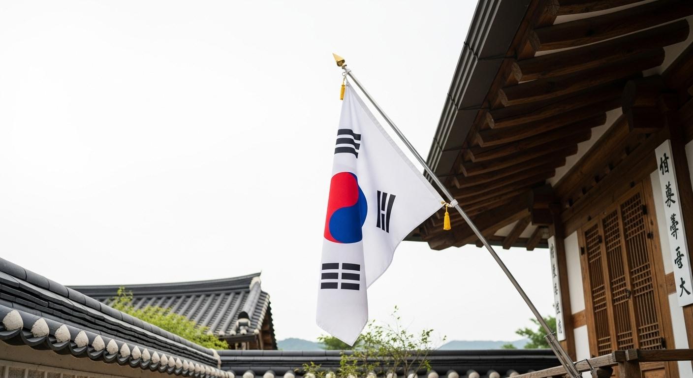 광복절 태극기 거는법