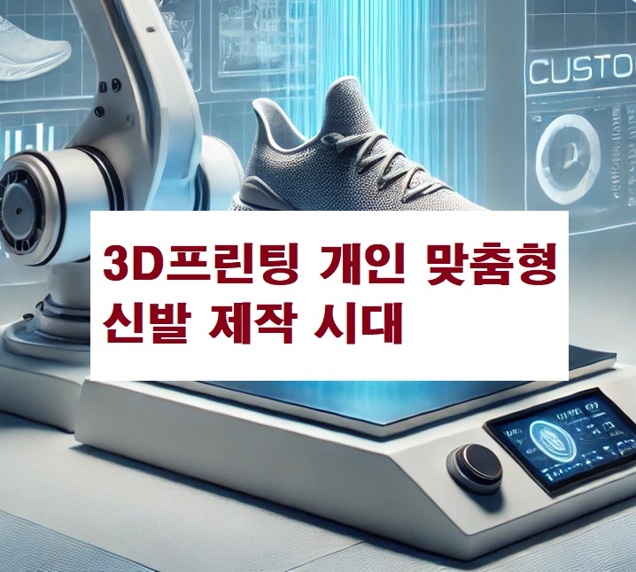 3D프린팅 개인 맞춤형 신발 제작 시대